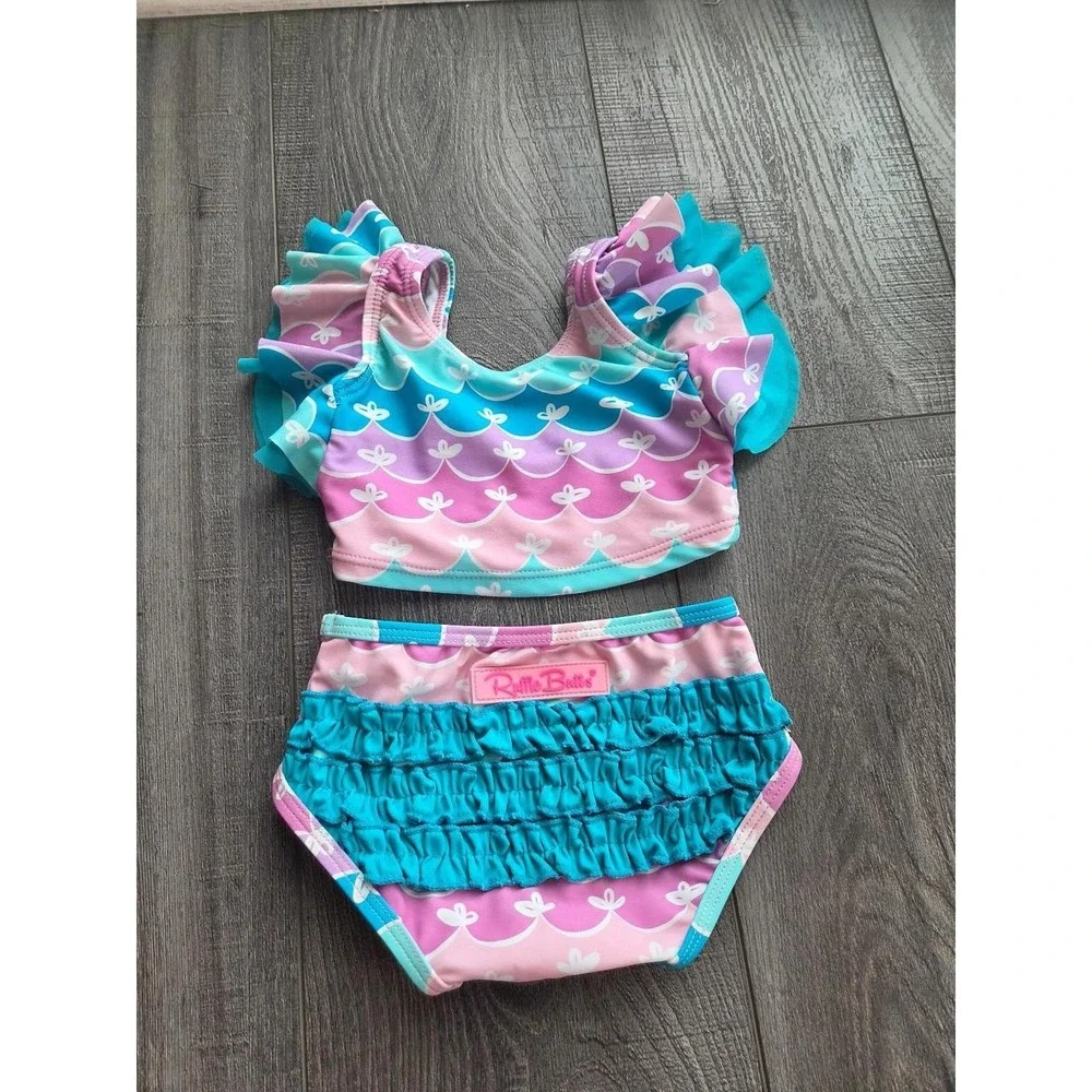 Rufflebutts baby girl swimsuit 6-12 mos